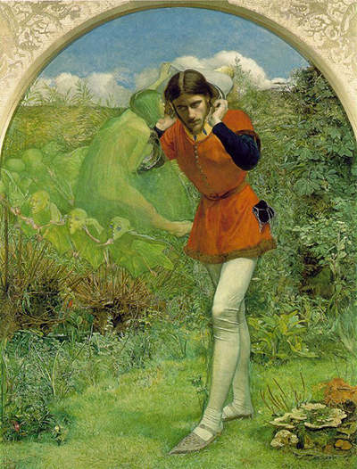 Ferdinand Lured by Ariel John Everett Millais